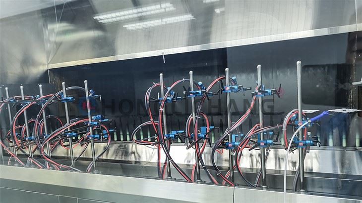 Лінія нанясення УФ-пакрыццяў для металізацыі